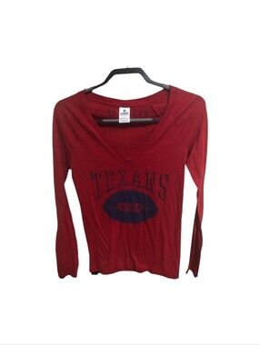 Victoria's Secret PINK Long Sleeve Texans Shirt Size S